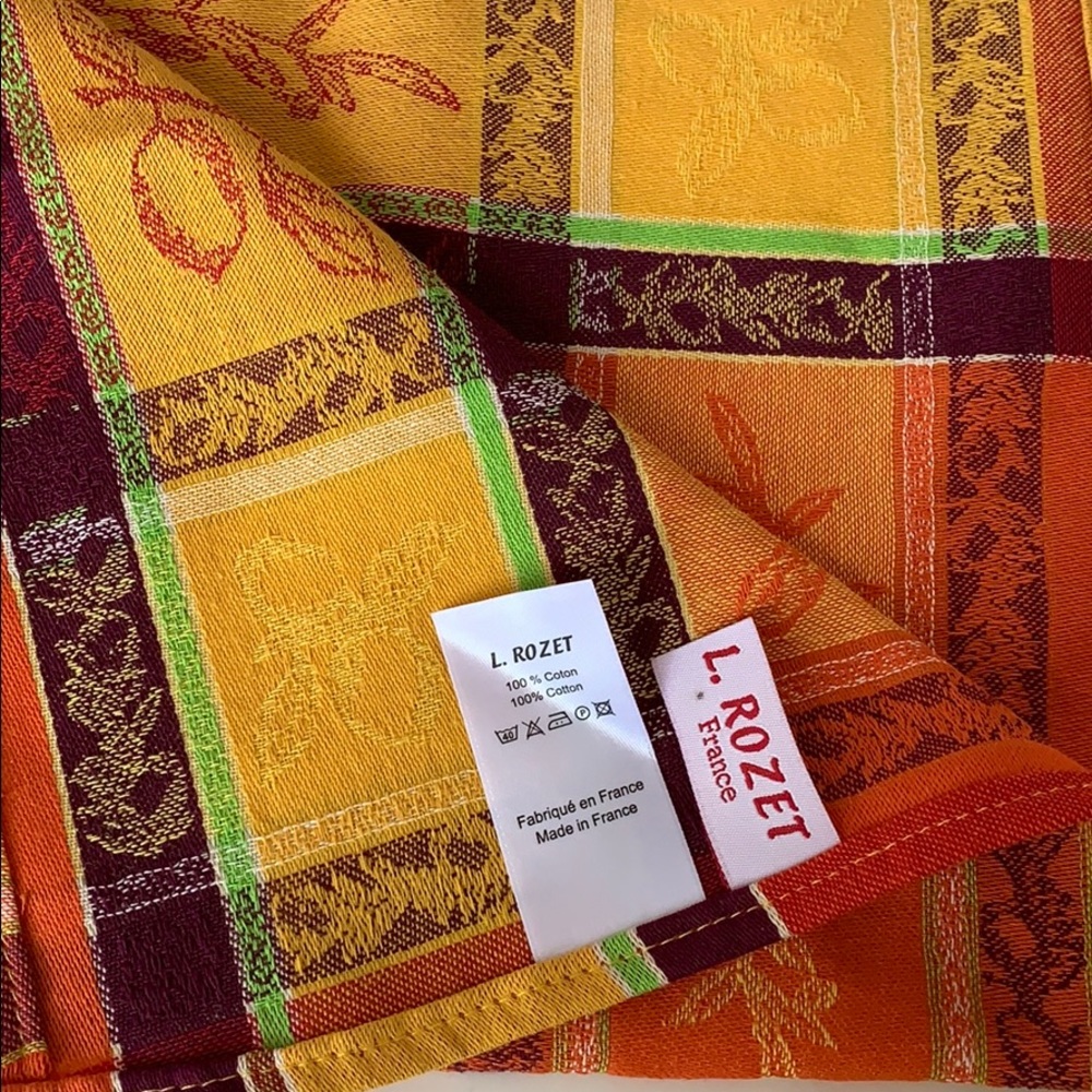 L. Rozet Kitchen Towel Multicolored - Picture 2 of 2